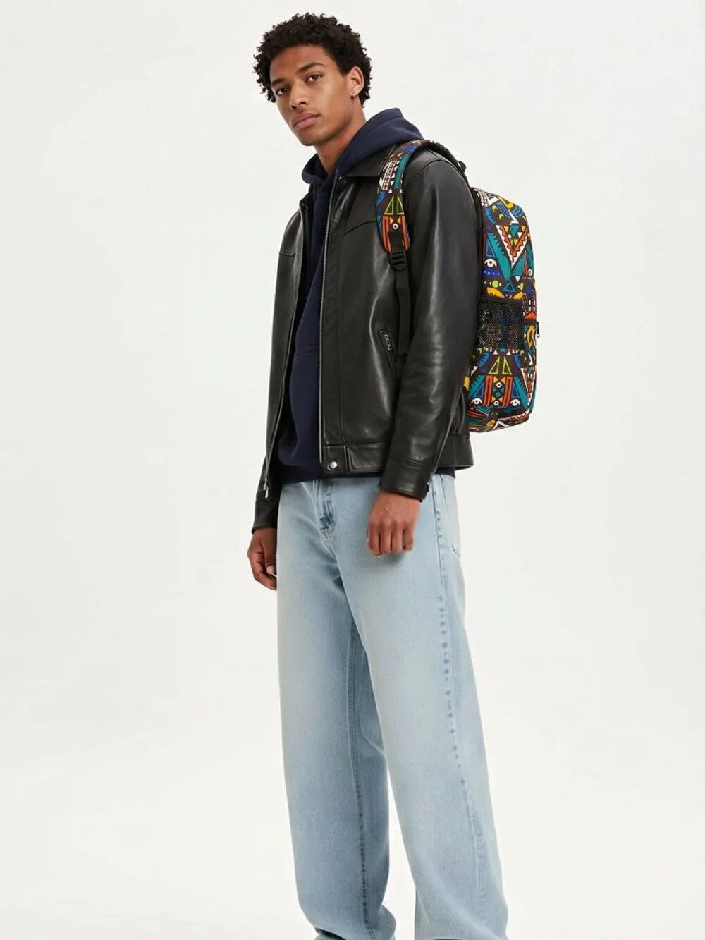 African Ankara Style Backpacks